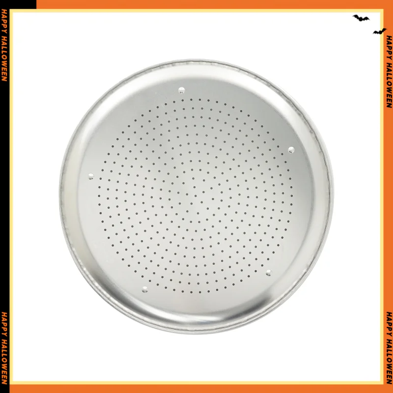 مقلاة بيتزا من الألومنيوم مقاس 16 بوصة، وعاء/لوحة/صينية، متعددة الاستخدامات، متينة، مقاومة للخدش