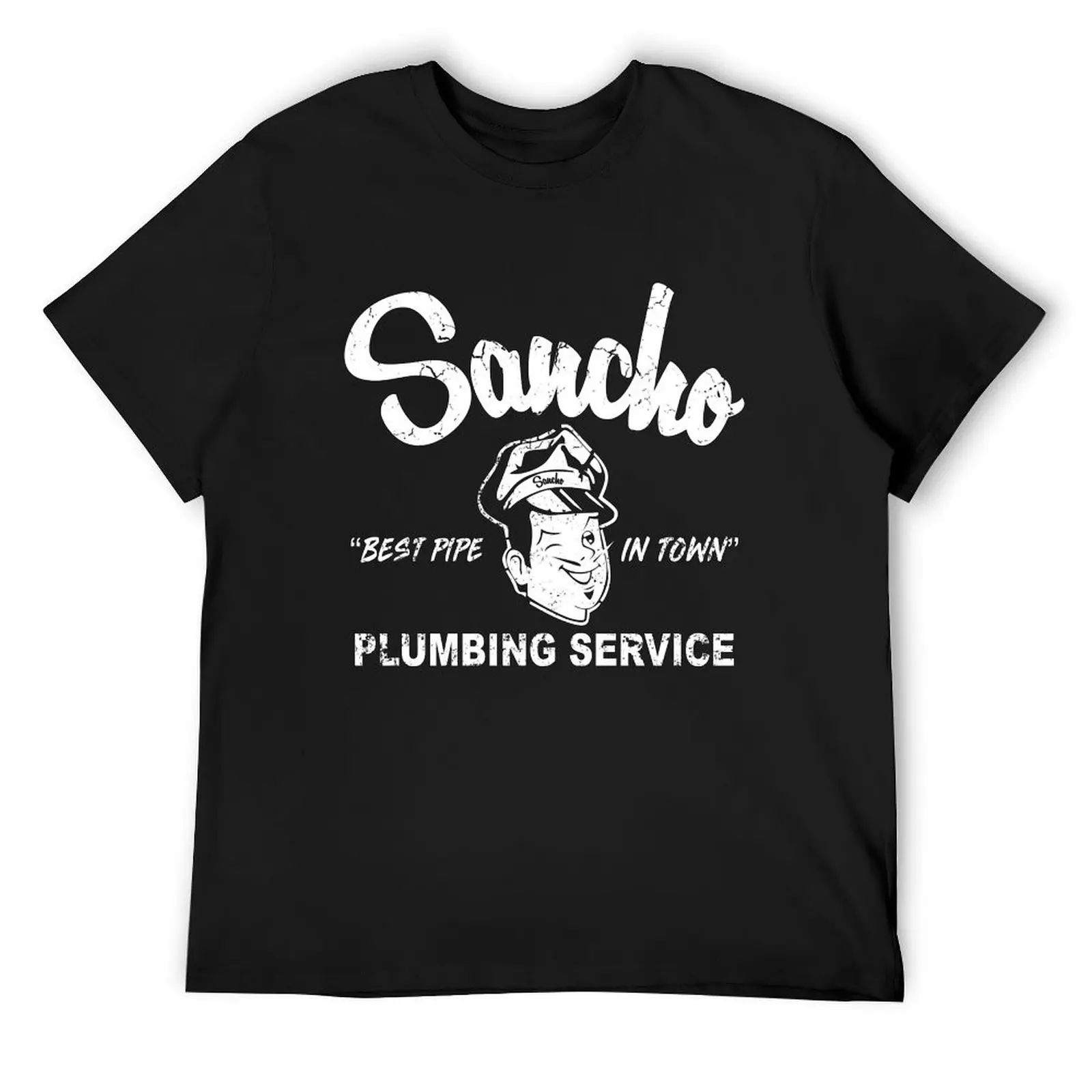 Sancho Plumbing Service Best T-Shirt shirts graphic tee sweat T-shirts for men cotton