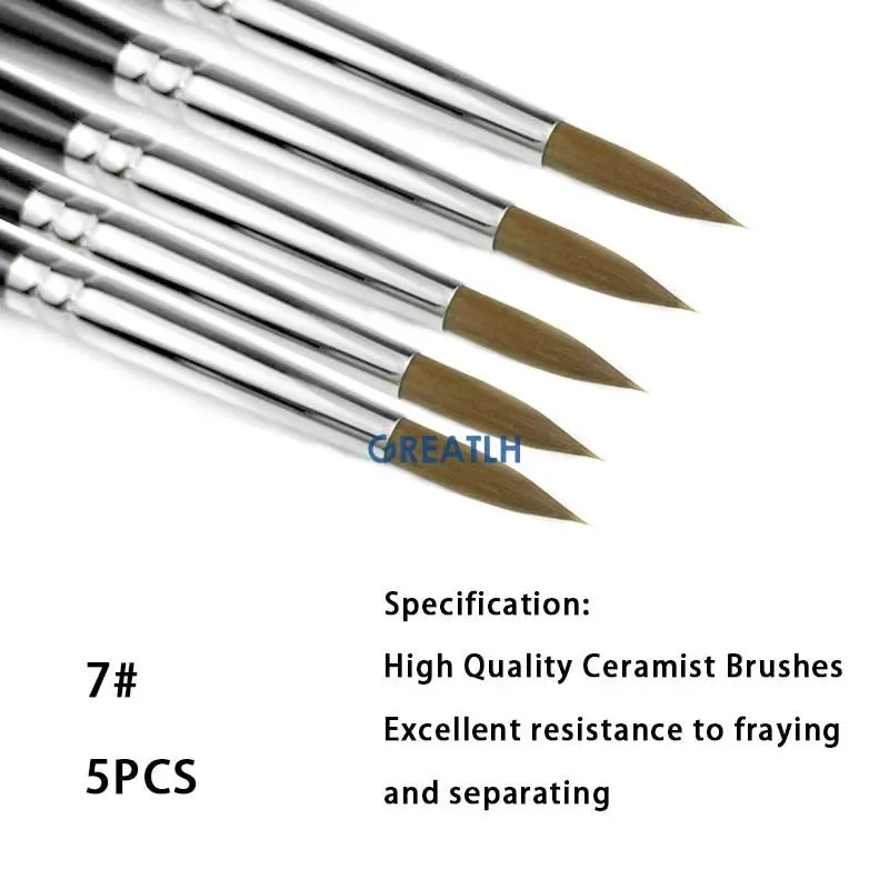 Długopisy porcelanowe do laboratorium dentystycznego 19 cm 7 # Pióro do kształtowania zębów Materiał do laboratorium dentystycznego Narzędzia dla