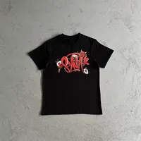 SYNA Summer New American Street Letter Printing Beach Short-sleeved T-shirt Women's Fashion Graphic T Shirts Aesthetic Clothes