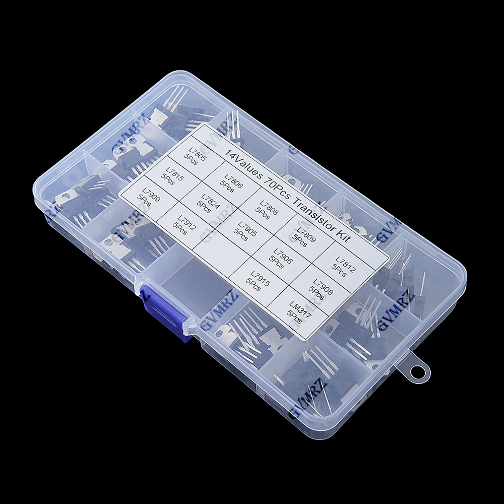 14Values  L7912 LM317 70PCS Voltage Regulator TO-220 Each 5PCS KIT L7805 L7806 L7808 L7809 L7812 L7815