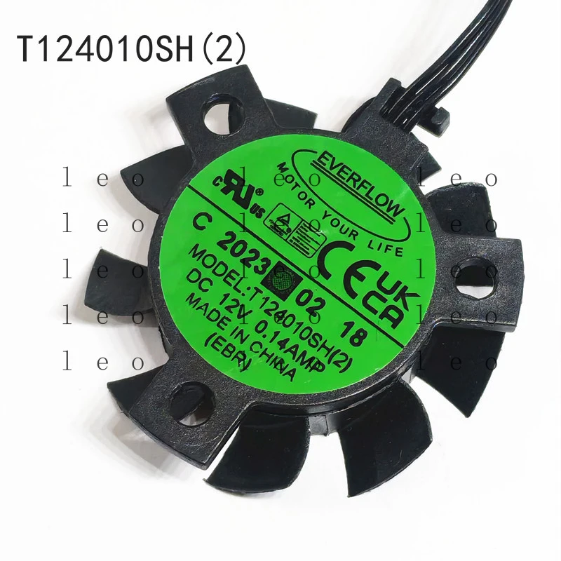 Suitable for EVERFLOW T124010SH(2) 3.6cm diameter X570 motherboard north and south bridge cooling fan
