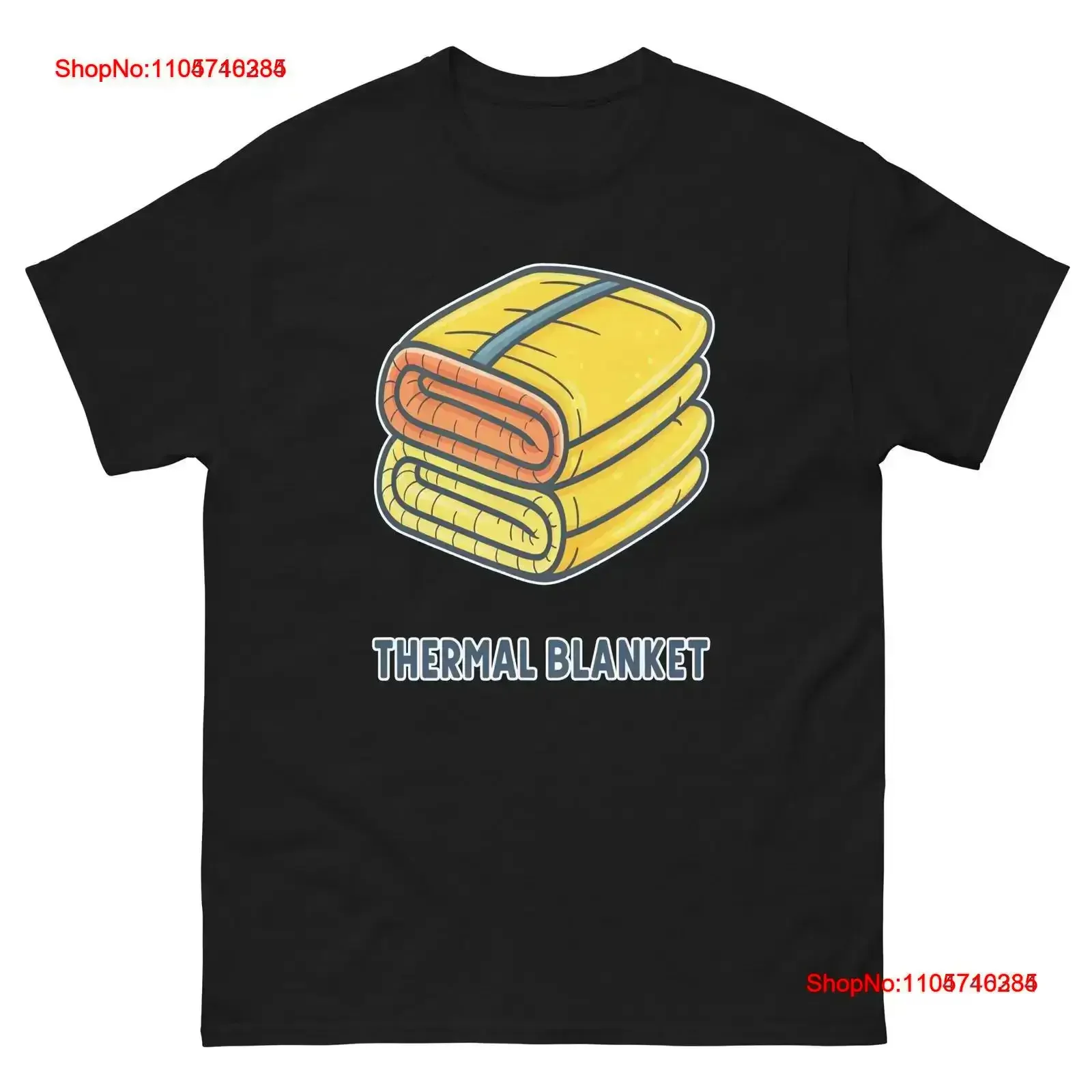 Thermal Blanket Hospital Health Medical Safety T Shirt vintage Washed homme Comfortable Top For Everyday Wear fashion Stylish