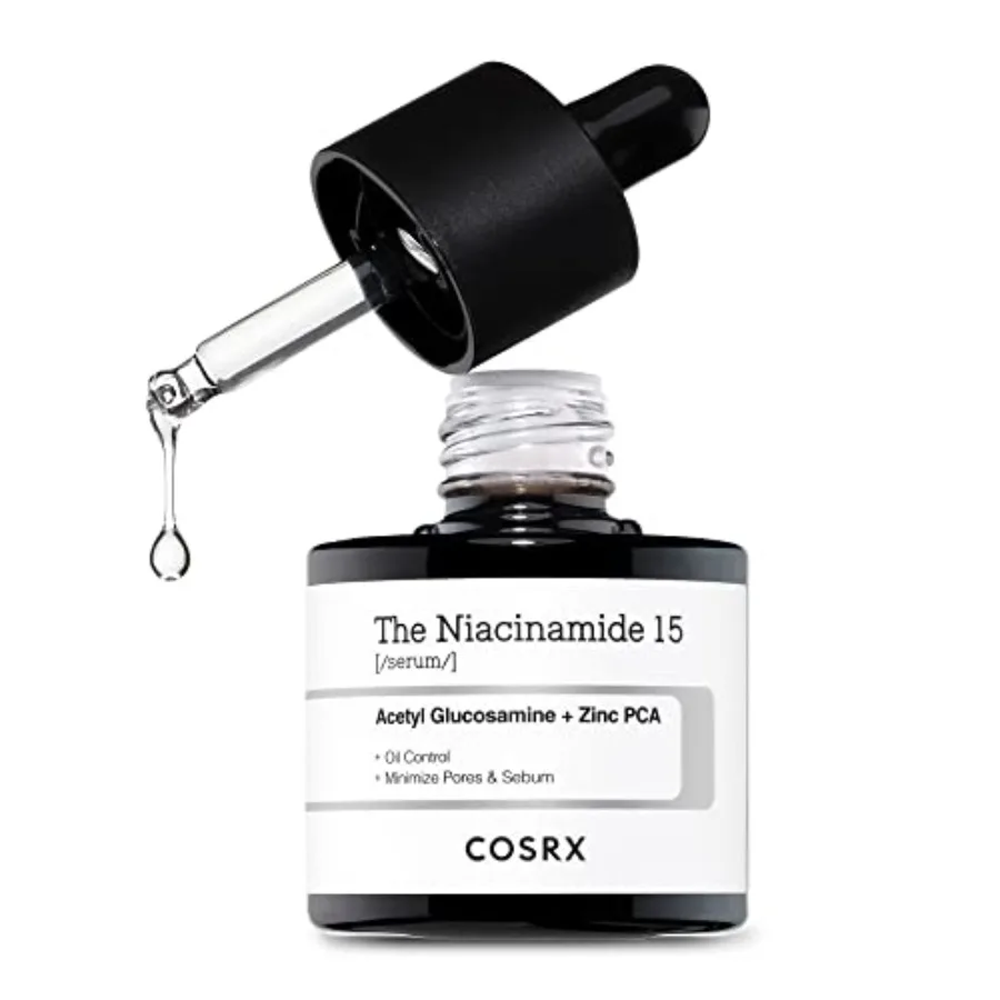 

15 Niacinamide Face Serum 0.67 fl oz Pore Minimizer Serum for Face Even Skin Tone Korean Skin Care