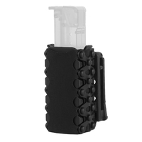 Tactical 9mm Mag Pouch Molle Elastic Hunting Flashlight Holder Knife Holster Airsoft Magazine Pouch Portable Men Belt Vest Gear