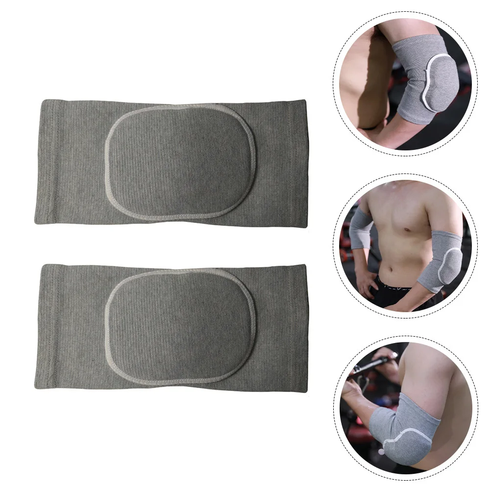 

1Pair Anti-Collision Elbow Pads Breathable Lightweight Flexible Support for Sports Arm Guard Protector Sleeve Use
