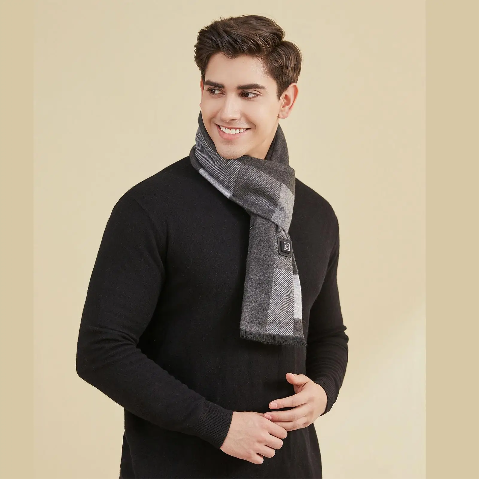 وشاح تسخين USB جديد 2025 3 إعدادات للحرارة سخان كهربائي للرقبة والرجال والنساء في الشتاء في الهواء الطلق والتنقل والمكتب #3