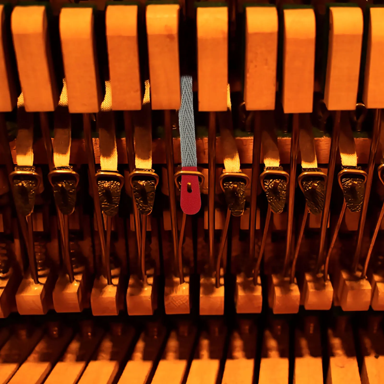 

90Pcs Piano Tuning Climbing Strap Durable Rope Replacement Essential Accessory for Upright Piano Repair Tools Tuning Equipment