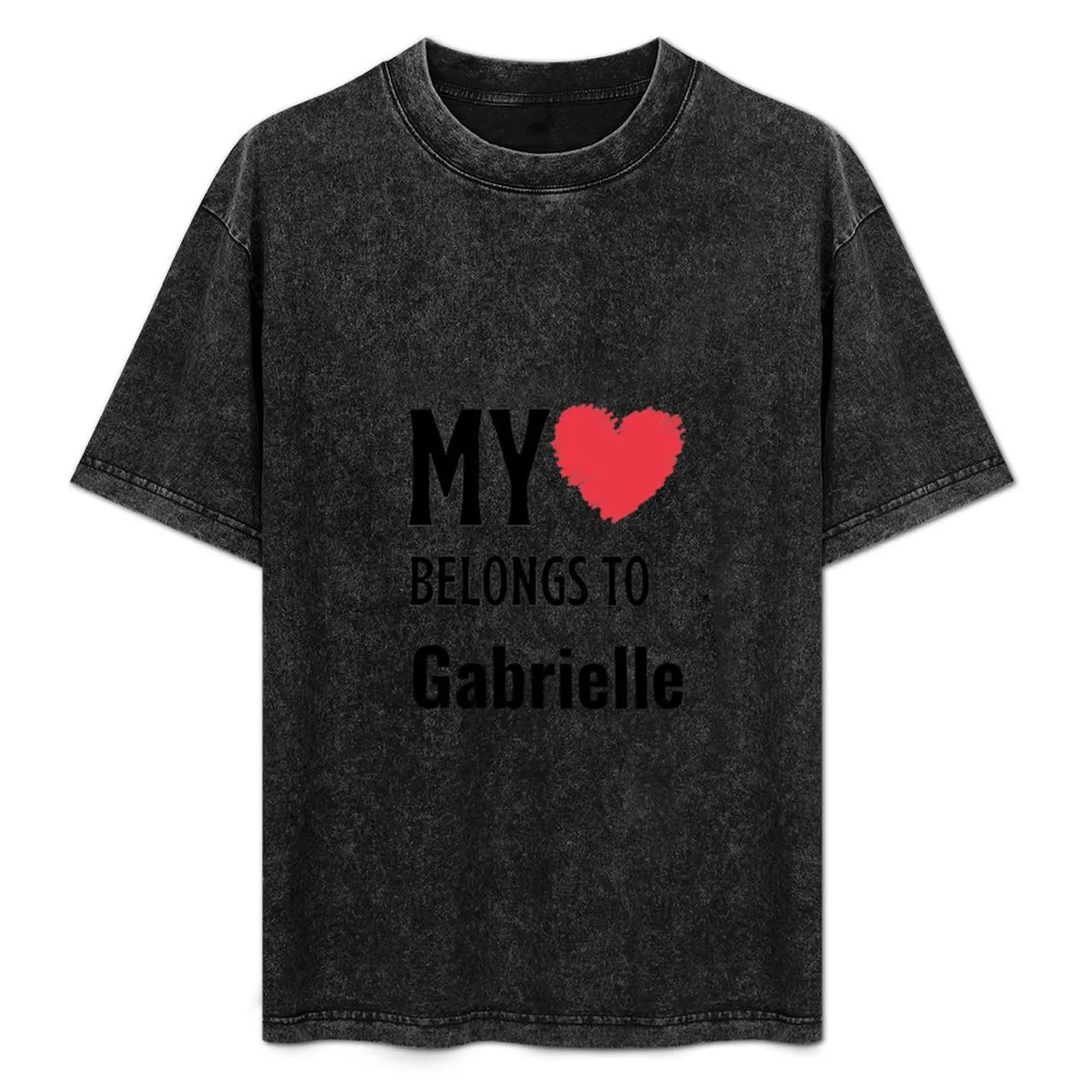 Mon t-shirt appartenant à Gabrielle