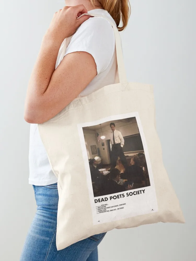 Dead Poets Society Movie Poster Tote Bag Lady bags Handbags women