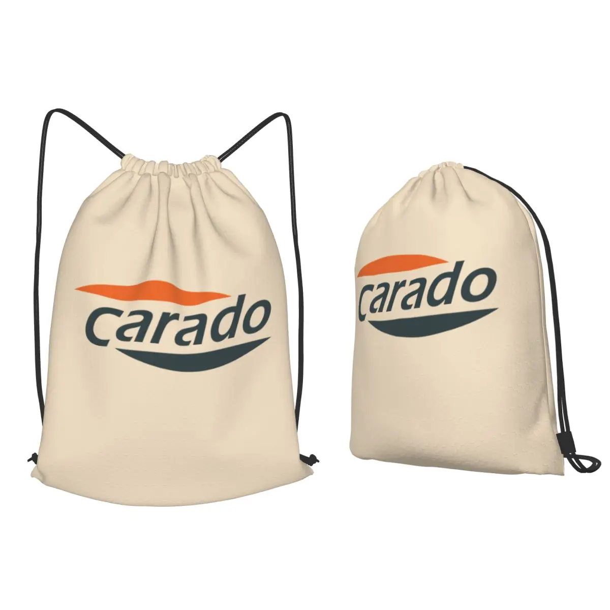 

Carado Logo Backpacks Fashion Drawstring Bags Sundries Bag Book Bags for Man Woman Students