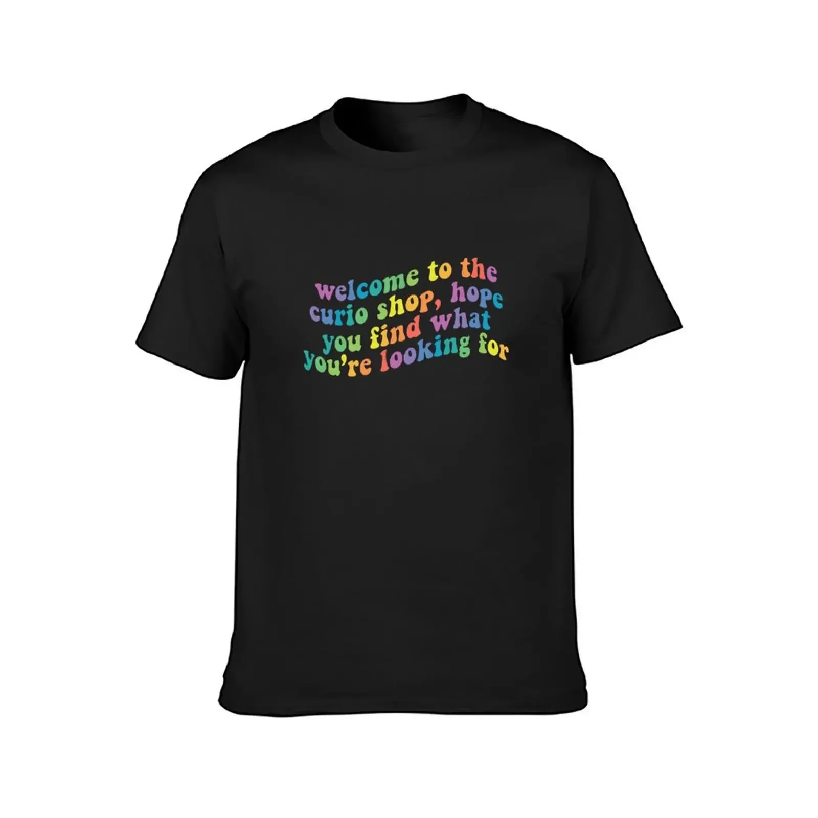 Webkinz Curio Shop Rainbow Warp T-Shirt man clothes essential t shirt mens cotton t shirts