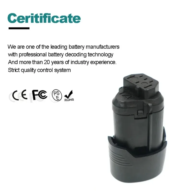 Perfectly compatible with AEG/Ridgid 10.8V-12V platform, versatile and seamlessly connected to your power tools. view 6