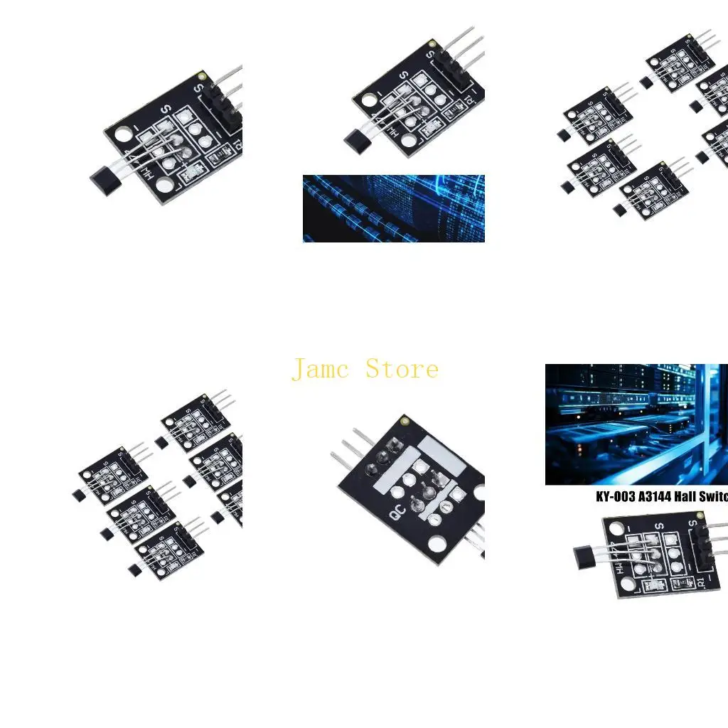 LX0B A3144 Wthout Contact Switches Module For 5V Power Supply In Electronic Circuits