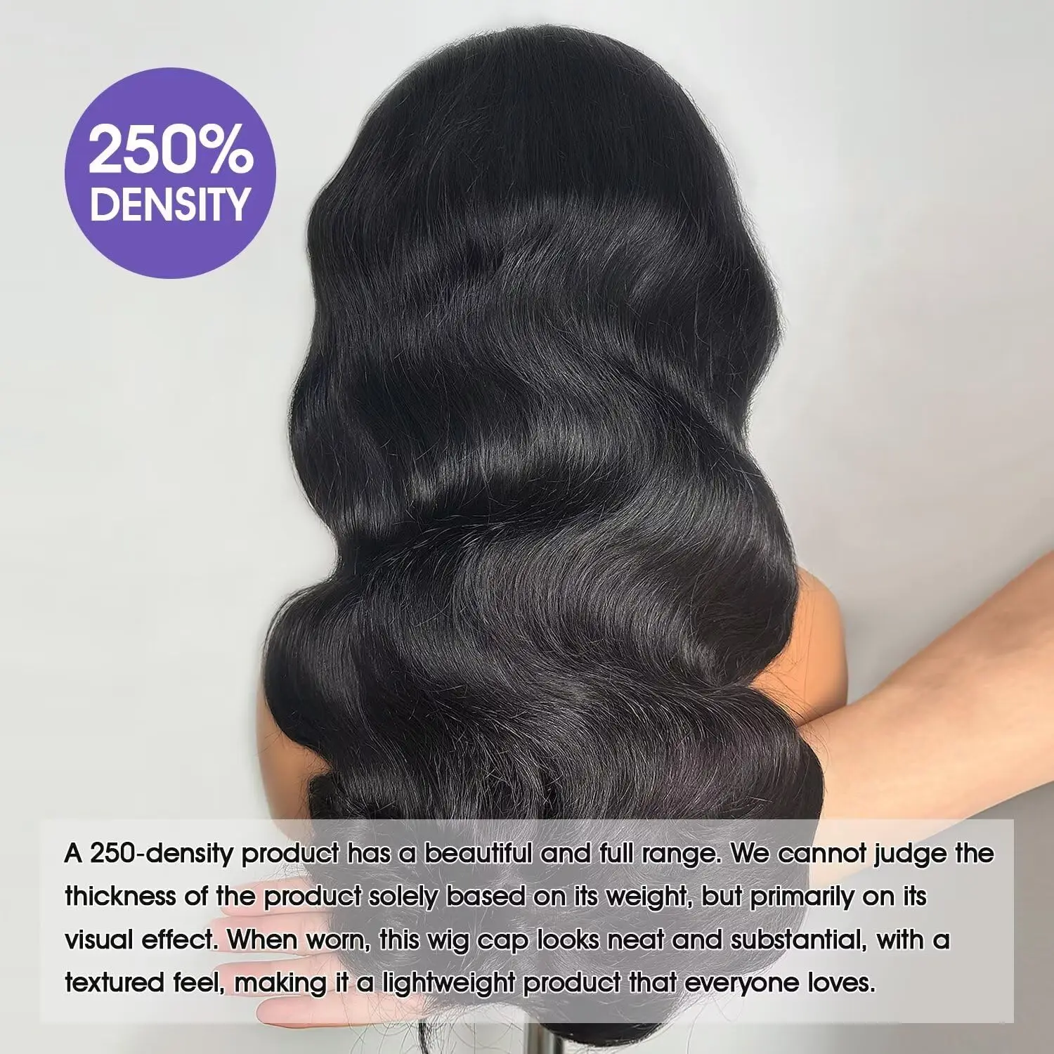 Lemoda كامل 13x6 الجسم موجة الدانتيل أمامي خصلات الشعر المستعار الإنسان 250 الكثافة طويلة/قصيرة بوب الباروكات 15A 14 بوصة HD 13x6 كامل الدانتيل شعر مستعار أمامي #5