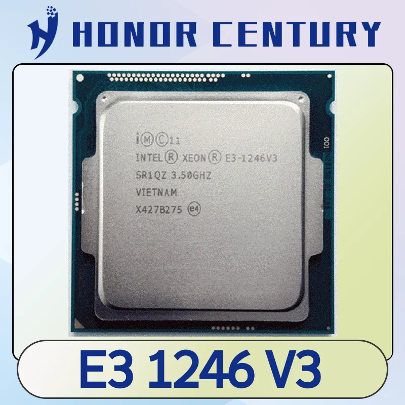 used Xeon E3 1246 V3 3.5GHz SR1QZ LGA 1150 CPU Processor