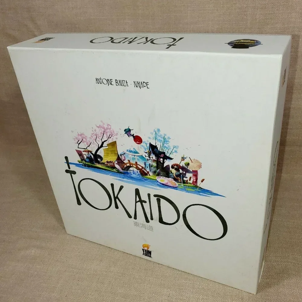 TOKAIDO Base Board Game 100% Complete Clean Funforge 2012