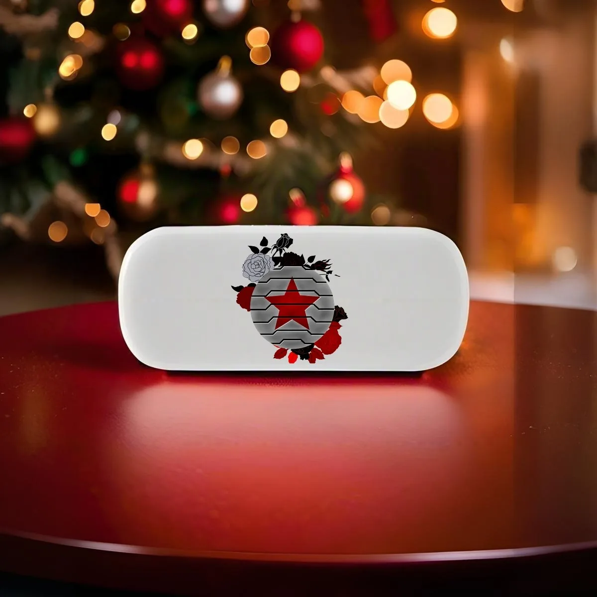 

Новинка 2026, прочный футляр для хранения очков унисекс, стильный дизайн с узором, дорожный защитный чехол для очков