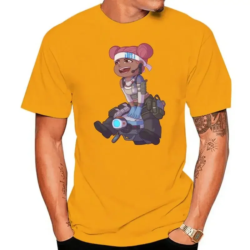 

2024 funny summer Men t-shirt Lifeline chibi Apex Legends oversized t shirts graphic t shirts harajuku mens clothing tees tops