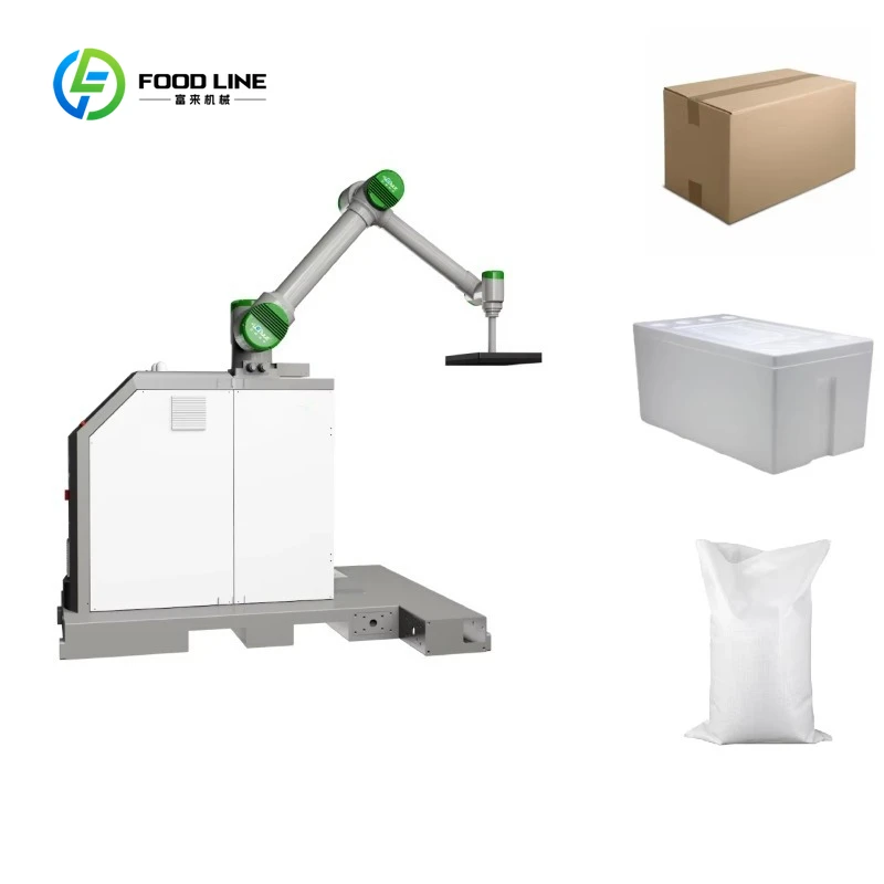 Customized Automatic Palletizer Carton Case Bag Collaborative Robot Palletizer Stacking Machine Discount Price Robot Stacker