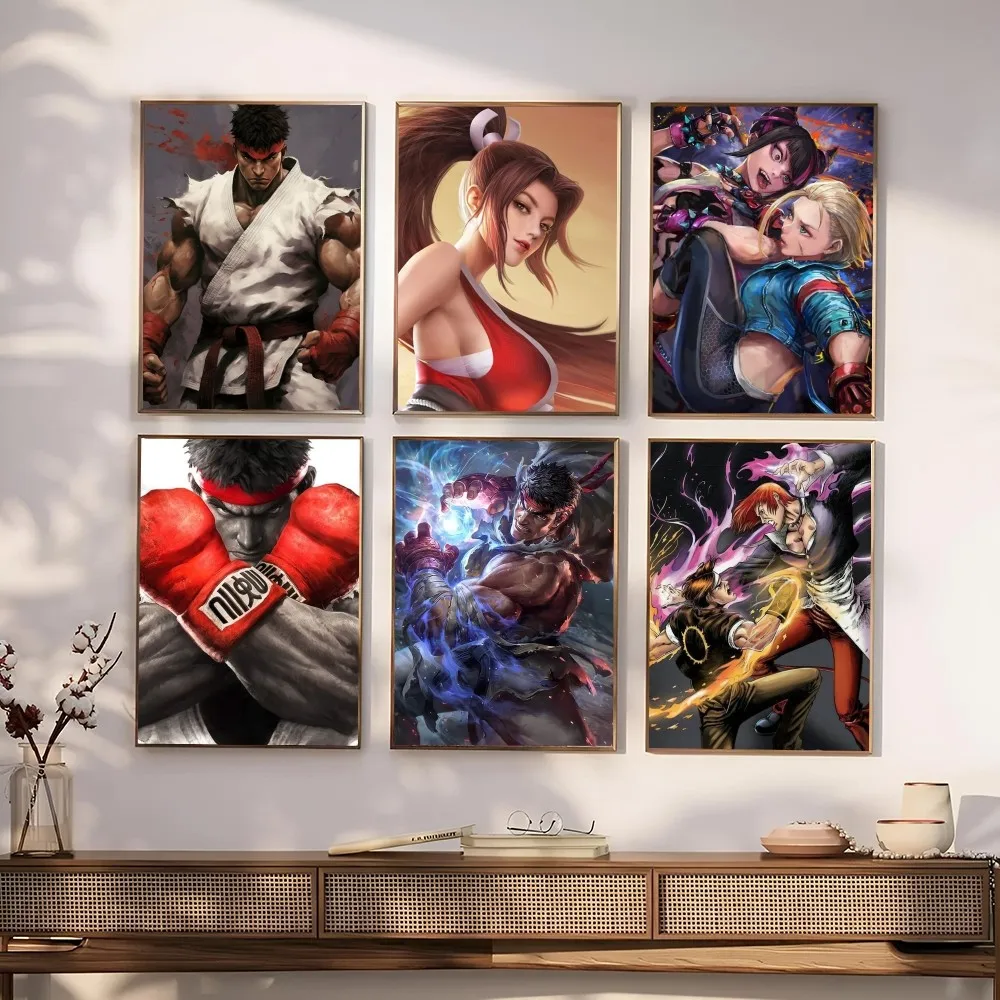 T-the King Of Fighters Poster Paper Print Home Living Room Bedroom Entrance Bar Restaurant Cafe Art Painting Decoration