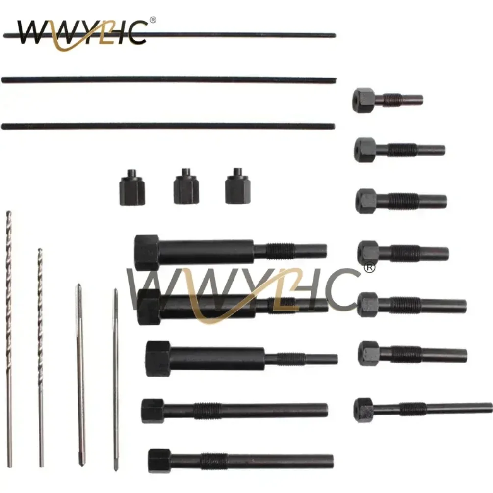 Glow Plug Electrodes Removal Extracting Plugs Tool Tools Set Kit Repair M8 & M10