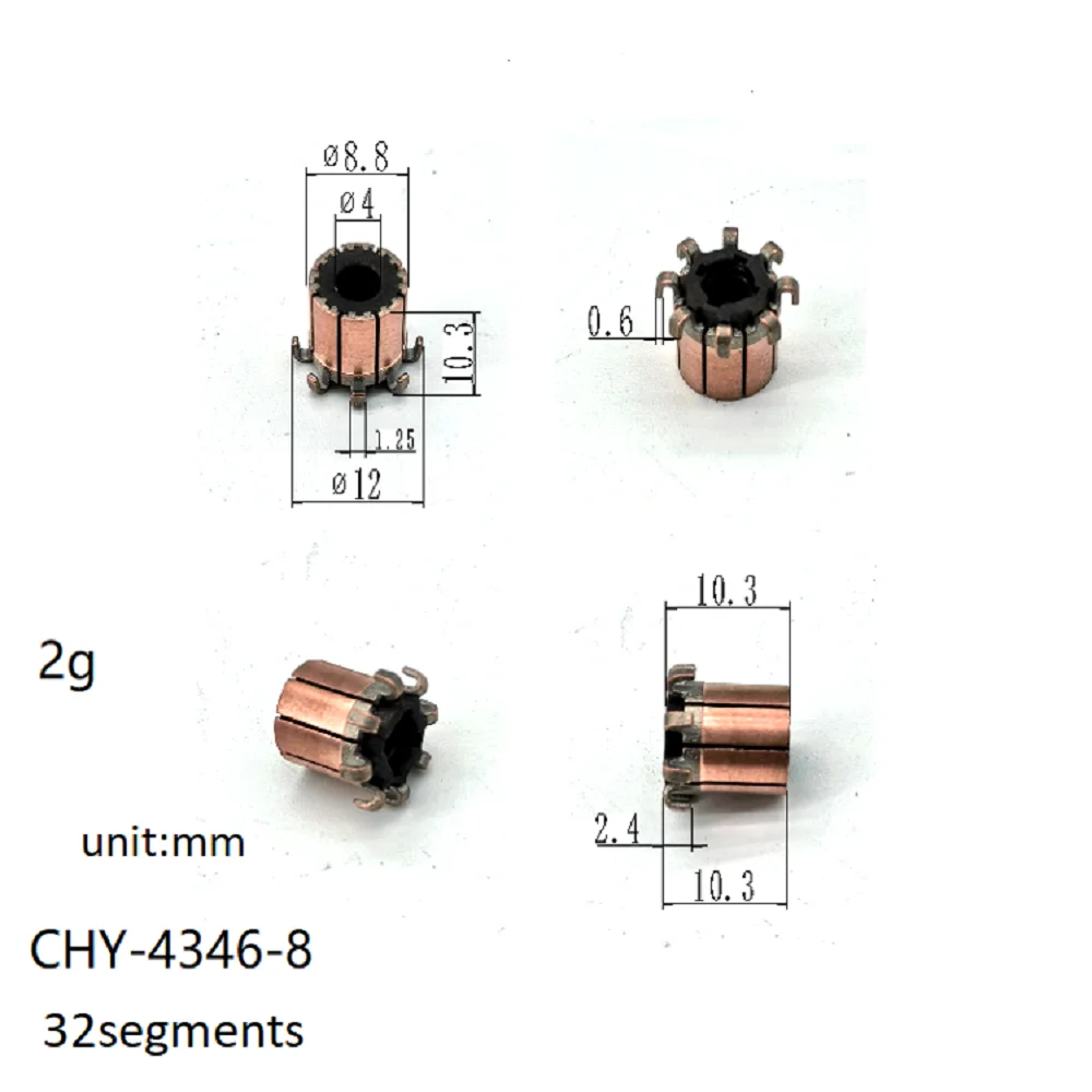 8.8*4*10.3*8p Rectifier Reverser Copper Head Chy-4346-8