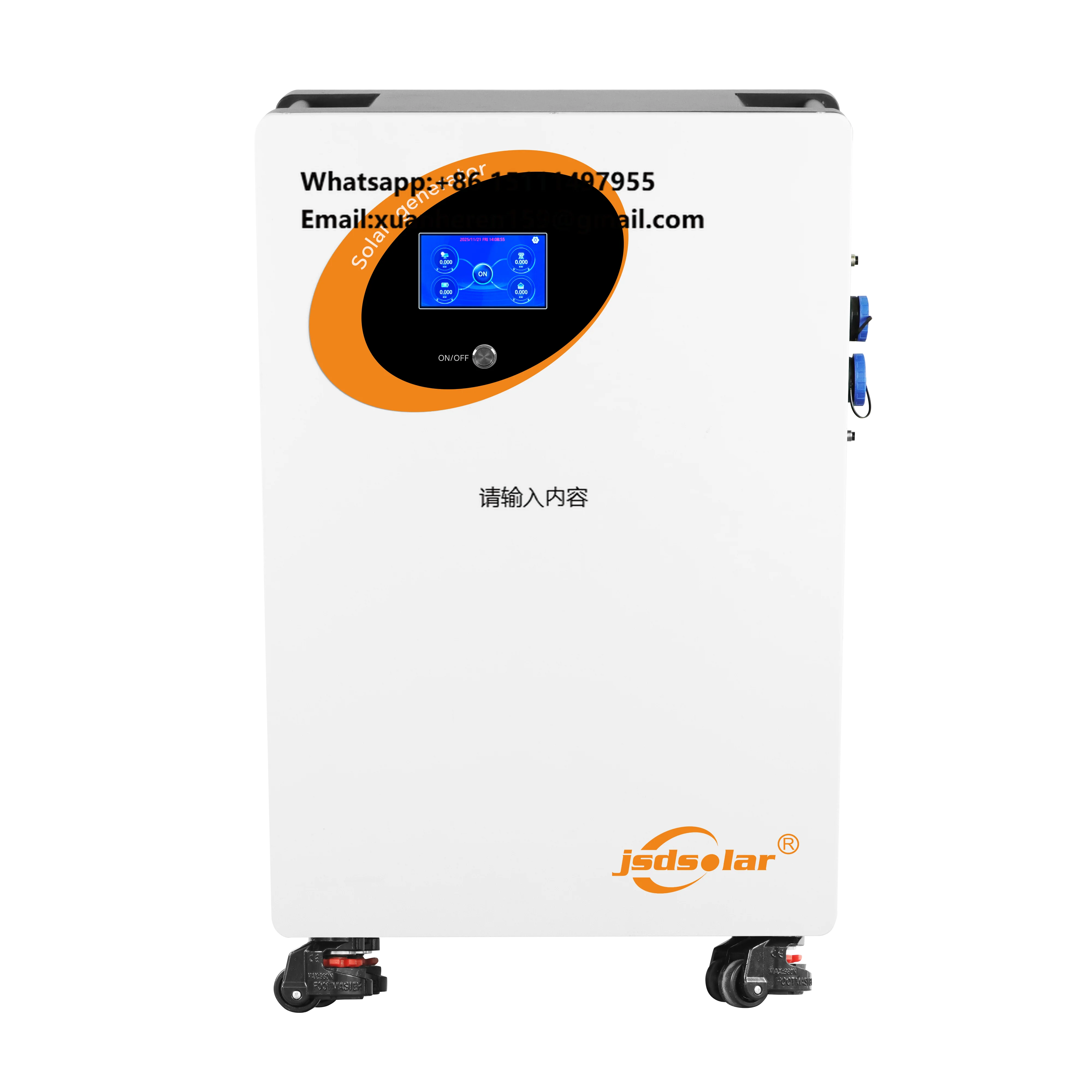 

Jsdsolar 2000W 3000W 6500W Portable Solar Power System Solar Generator Emergency Backup Off-grid Solar Power System Outdoor Home