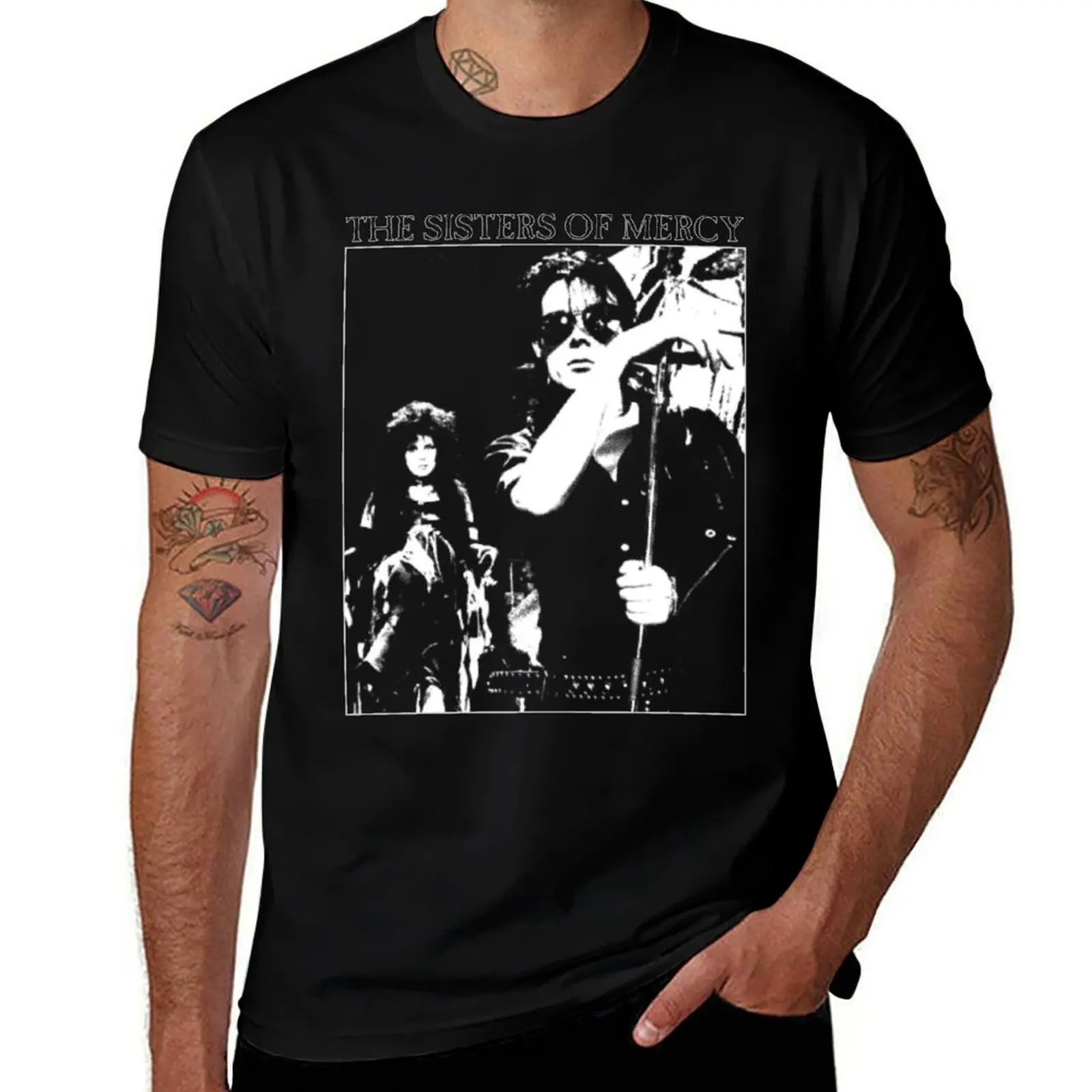 T-shirt The Sisters Of Mercy en coton doux au toucher, basique