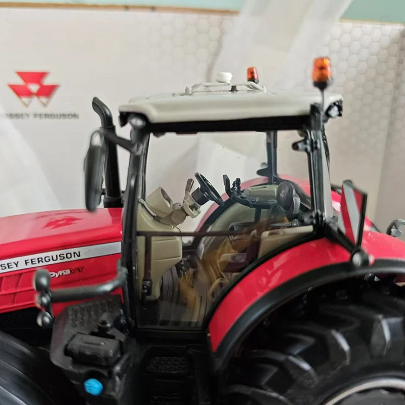 Diecast Model Car 1/32 MF 8740 S Alloy Tractor Model MASSEY FERGUSON Farm Vehicle Collection Toys for Boys Gif Original Box