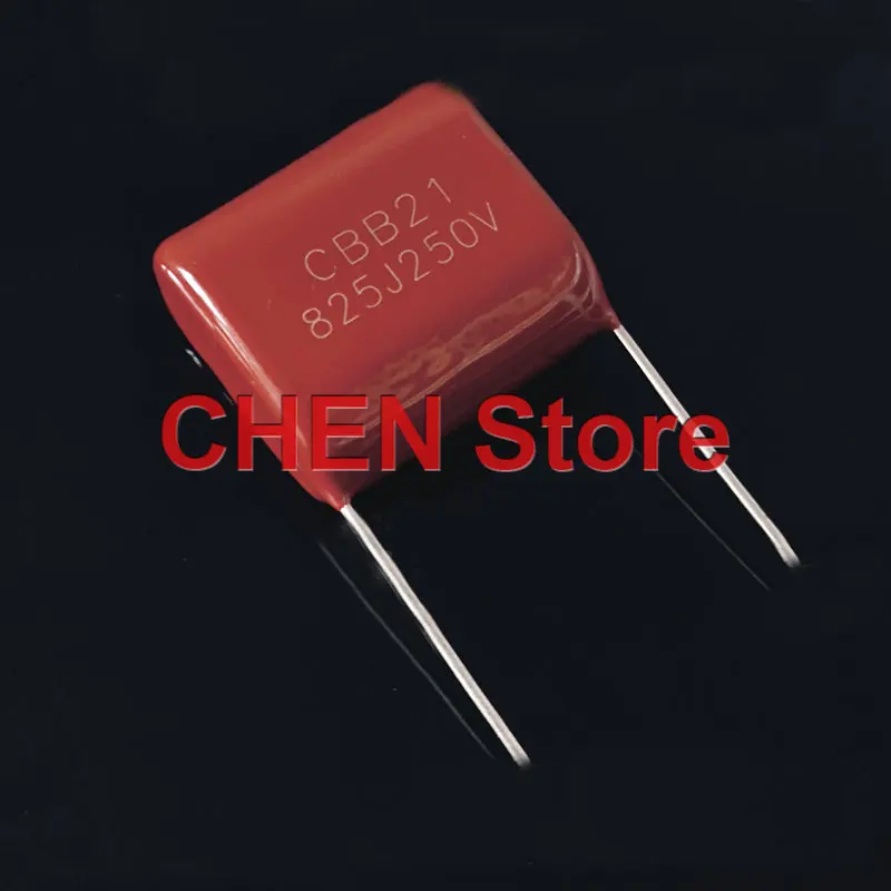 10PCS CBB21 CBB22 Capacitor Film Resistors 250V 106J 605J 685J 825J P27 Film polypropylene capacitor Film Polyester Capacitor