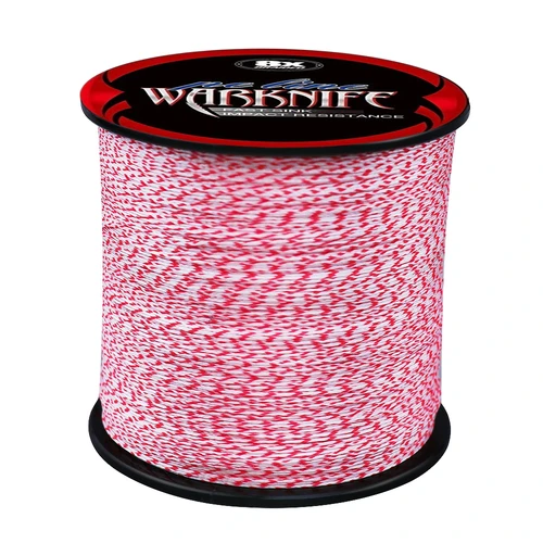 Imagen 1 del producto Warknife 8 hebras 100M 300M 500M 1000M 1500M 2000M línea de punto PE multifilamet línea de pesca trenzada 6LBs -300LBs pesca PE alambre