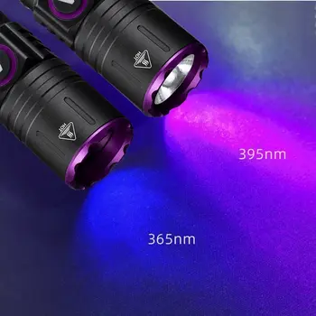 15W 365nm 紫外線高功率黑光 USB 手電筒 隱形墨水筆 貓狗尿液 癬 礦石 錢 蠍子 螢光燈 10 最佳銷售 365奈米紫外光 - №3