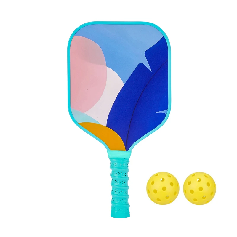 Kids Pickleball Paddles Cute with Small Grip Lightweight Pickleball Rackets Honeycomb Core Fiberglass Set for Children - Image 5