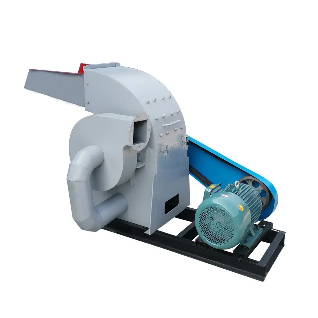 

360 type single-machine hammer-type feed mill household small-scale breeding corn grains universal large-scale feeder