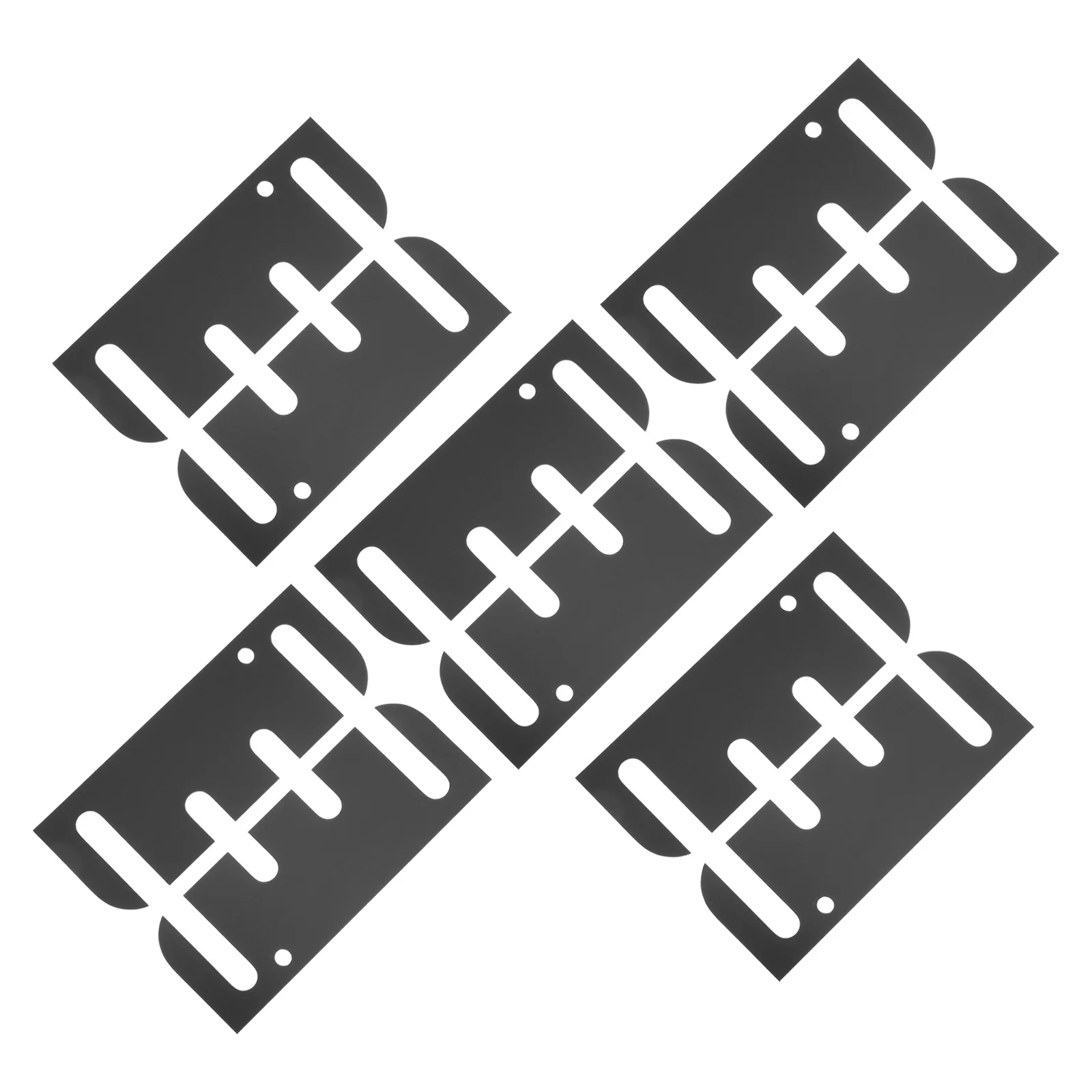 

10pcs Door Hinge Shims Stainless Steel Heavy Duty Hinge Spacer Pads For Cabinet Frame Gap Filler Replacement Durable Metal