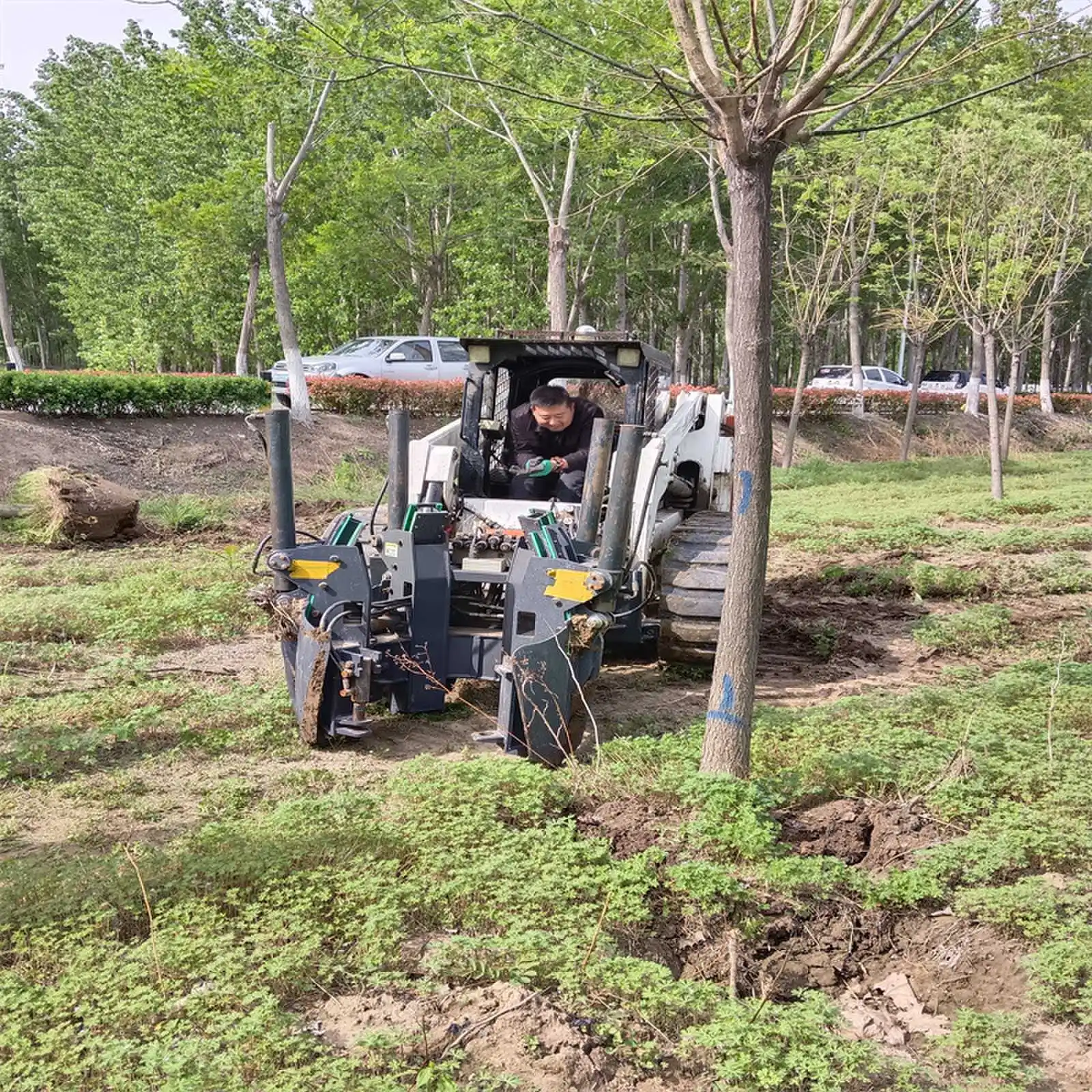 New Farm Machine Farm Tractor Front End Loader Machine With Tree Transplanter with Best Price