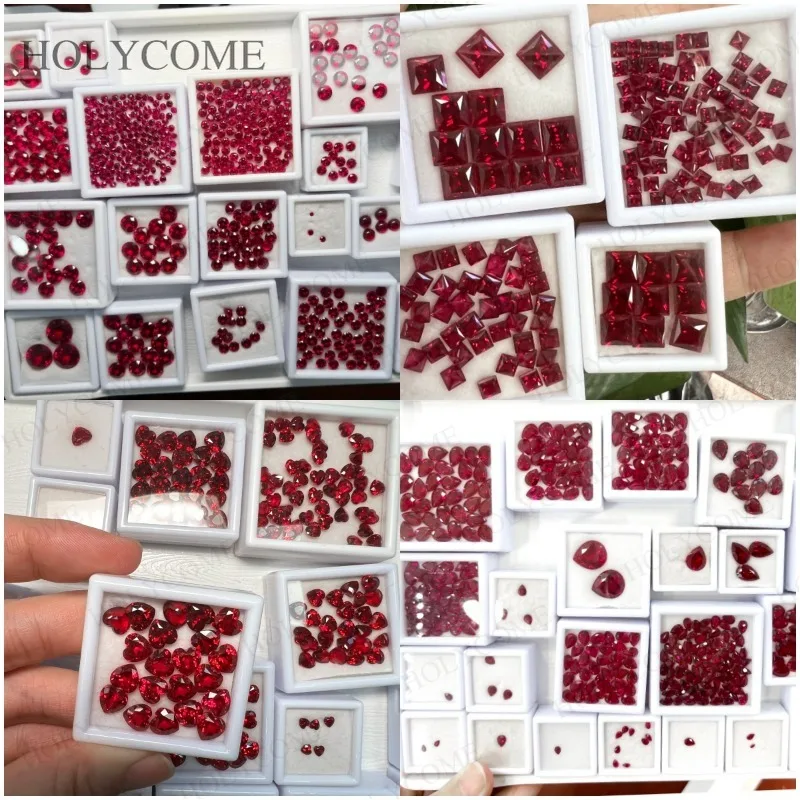 Custom Comparison Chart Kit Set Reference Various Fancy Shapes Gemstone 5A Cubic Zirconia Diamond Carat Sizes for Jewelry Store