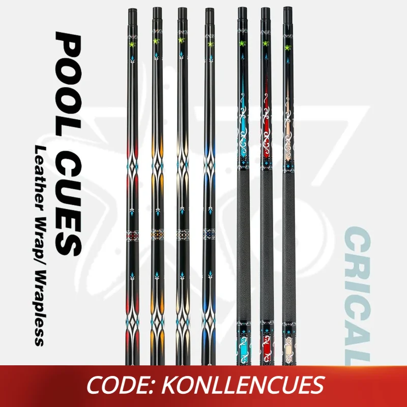 

CRICAL Pool Cue 3/8*8 Radial Pin Joint Single Butt Uniloc/Bullet Not The Whole Cue suit for blliards cue