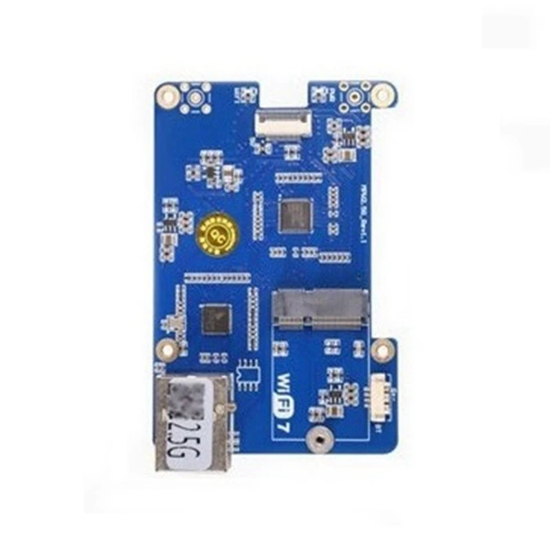 MPW2.5G per scheda di espansione Raspberry Pi 5 PCIE a Wifi7 2.5G ETH HAT RTL8125 supporto Wifi7 Wifi6 Wifi5 per RPI 5