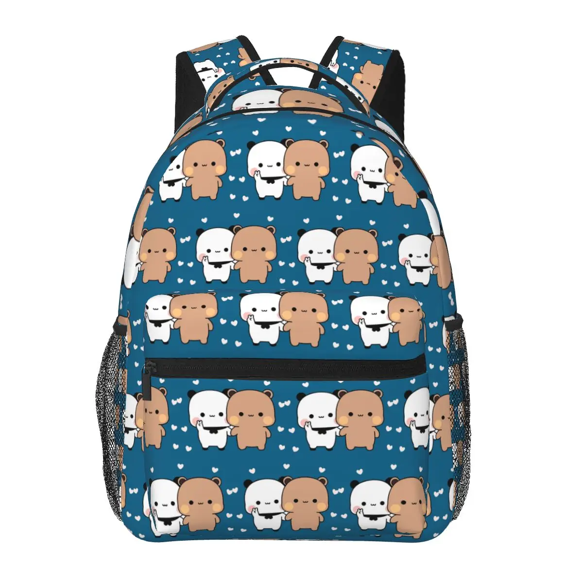 Cartoon Bear And Panda Bubu Dudu Student Backpack School Bag Hiking Travel Daypack for Boys Girls Fashion Bookbag Shoulder Bags