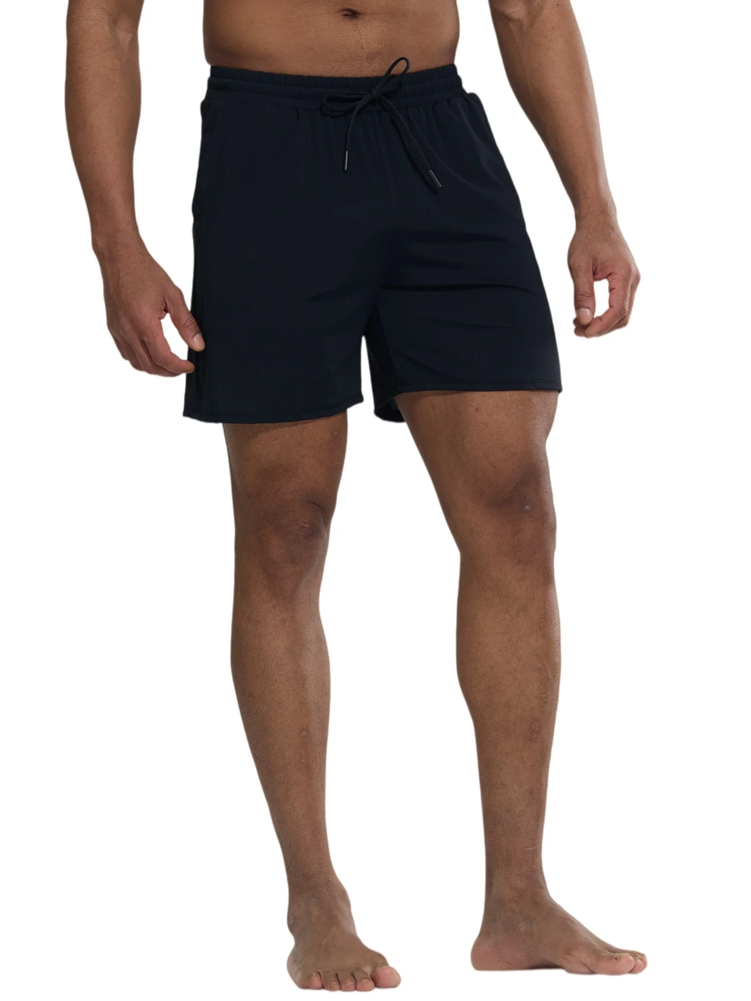 

Men's Athletic Shorts Mesh Running Workout Gym Activewear 5'' Inseam Shorts with Pockets