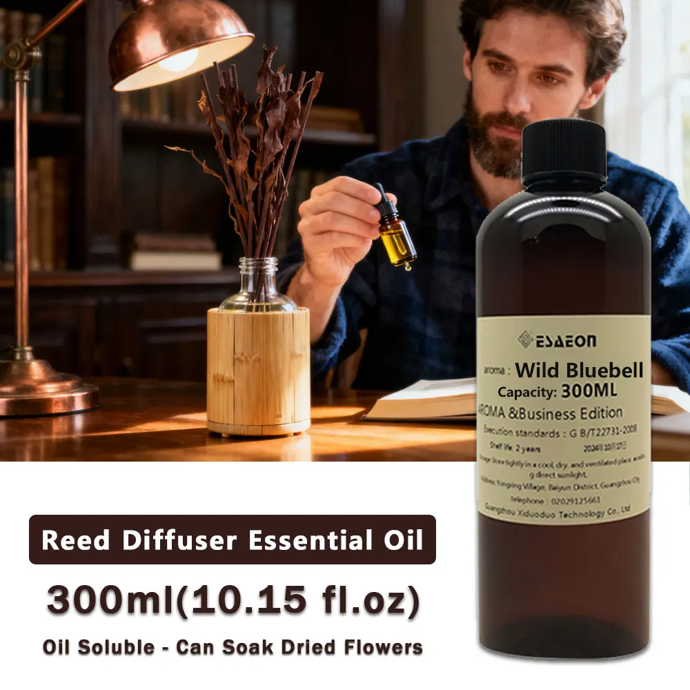 ESAEON 300ml(10.15 fl.oz) Ice Age Essential Oil, For Reed Diffuser & Flameless Aromatherapy & Waterless Diffuser Supply Eessence