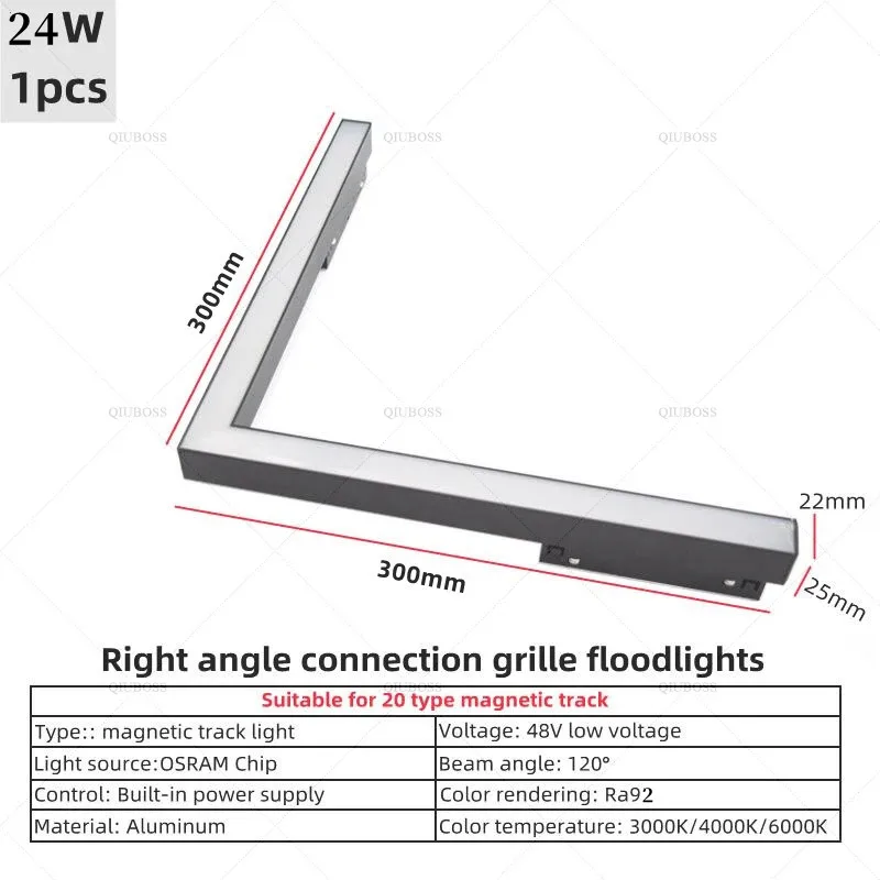 20-type magnetisch spoorlicht Elke link en geleidende module Diverse spooraccessoires