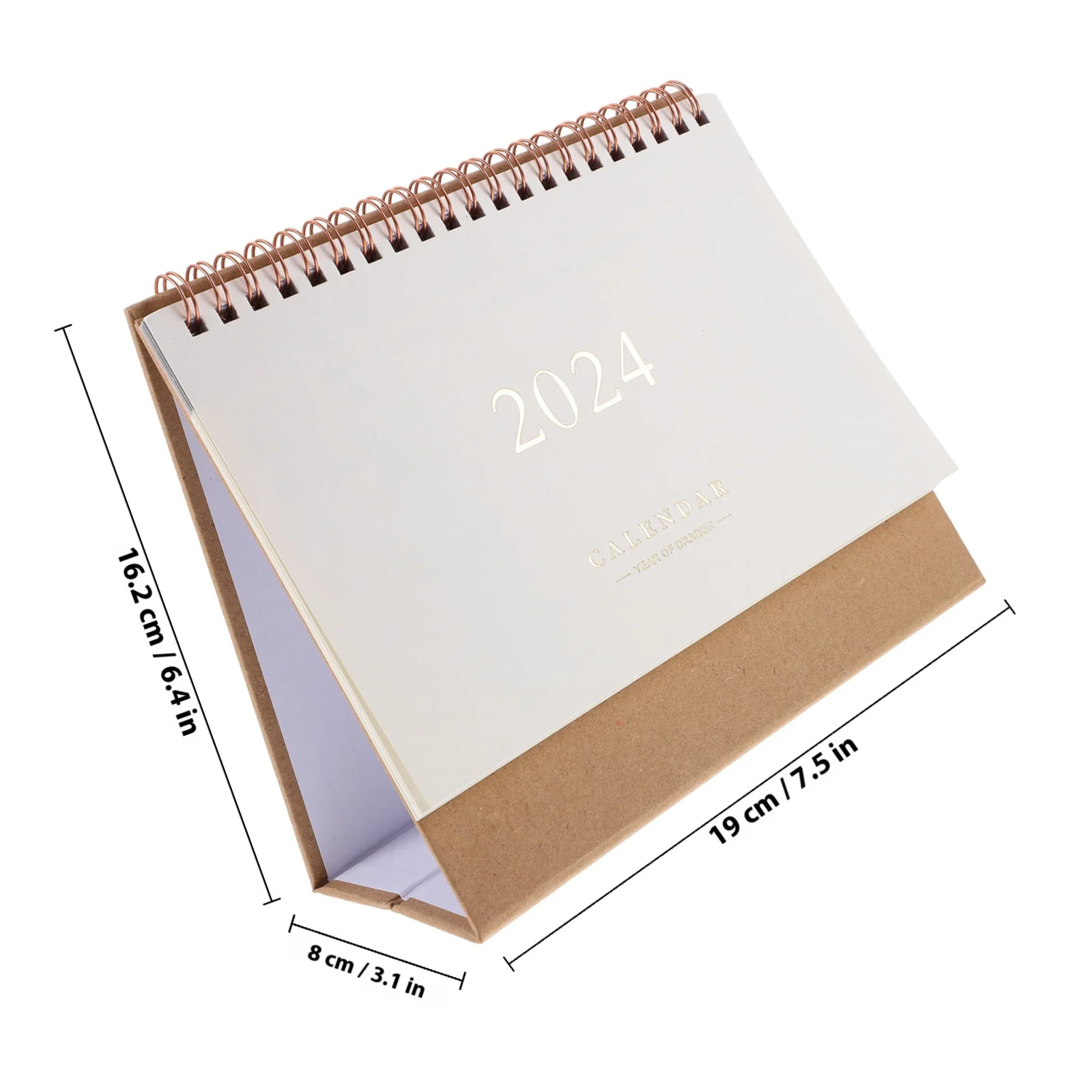 2024 أجندة مكتبية /رزنامة مكتبية الحد الأدنى مخطط مكتب الذهبي احباط الدائمة الوجه ملاحظة صغيرة الحجم أداة الجدول العملي الحديثة #5