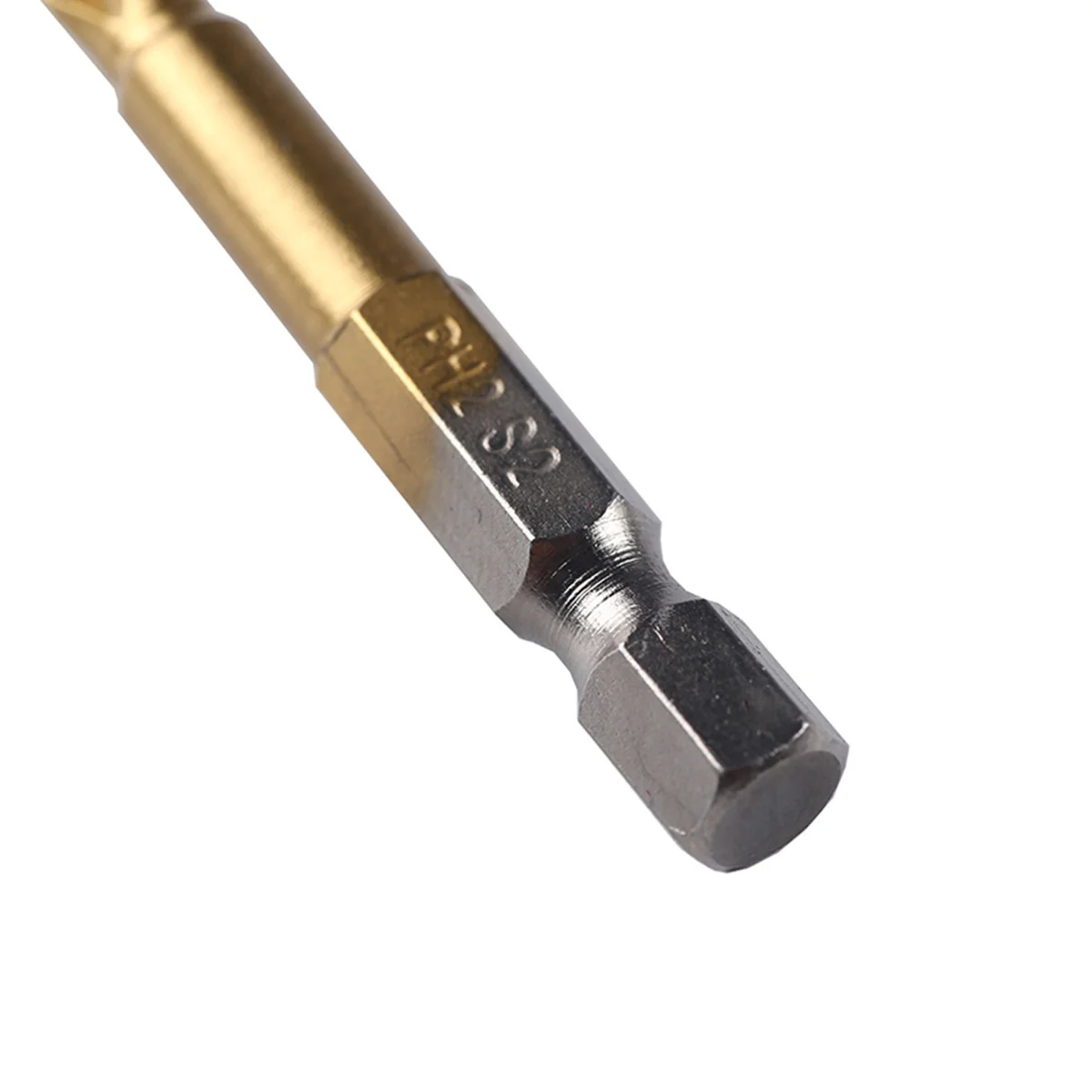 

5Pcs Anti-Slip Screwdriver Bits Titanium Coated Alloy Steel 50mm Long Ph2 Hex Magnetic Durable Repair Tool for Electronics