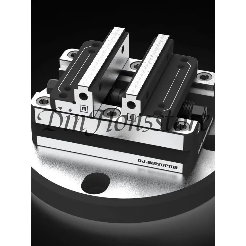 Four or five axis fixture, self-centering vice, front and back quick clamping two inches 3 4 5 6 7 8 inches