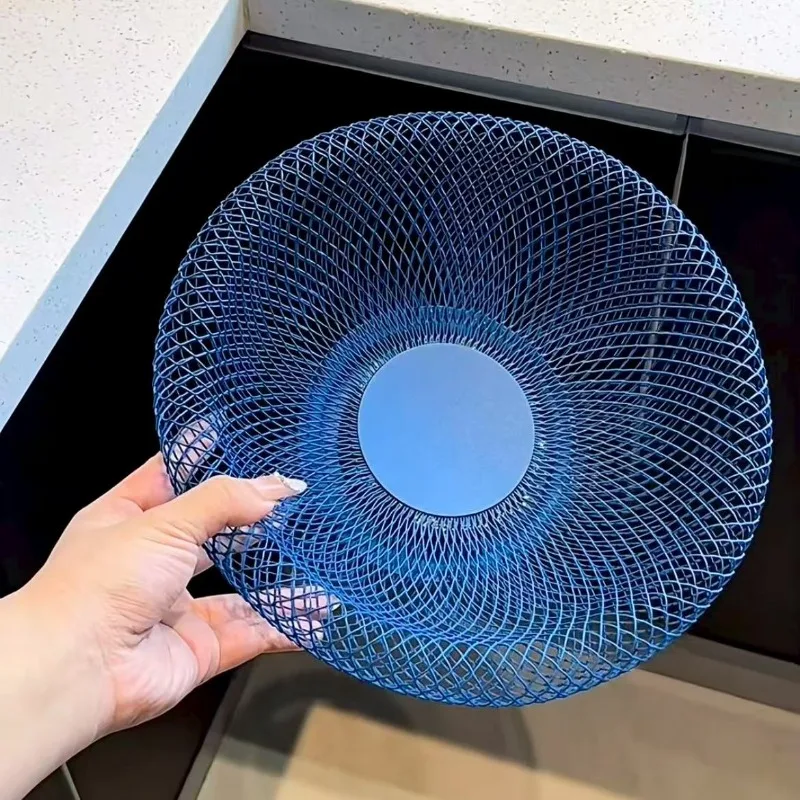 

тарелка для гостиной, журнальный столик, бытовая высококачественная изысканная тарелка для закусок, художественная корзина для слива фруктов и овощей, орнамент