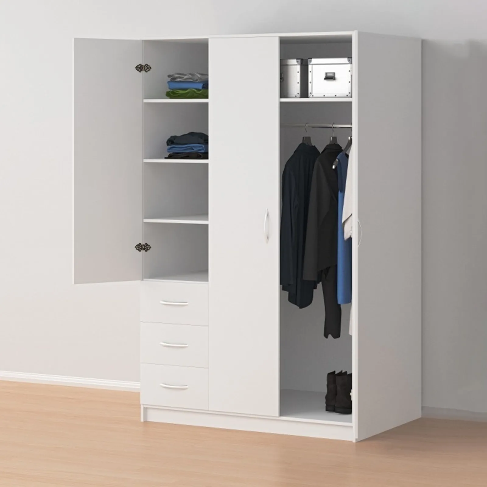 10Pcs Premium Zinc Alloy Butterfly Hinge for Wood Box Hinges Gift Box Accessories Jewelry Case Hinges Uniform Opening Closing