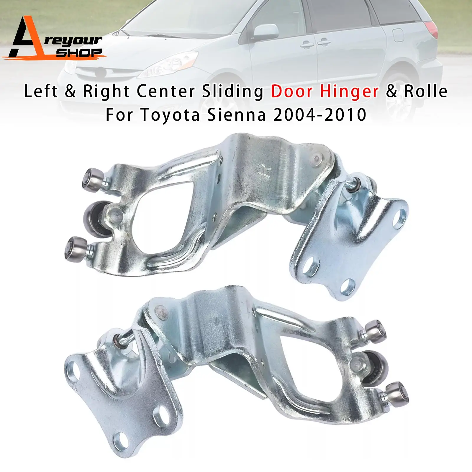 

Left & Right Center Sliding Door Hinger & Rolle for Toyota Sienna 2004-2010